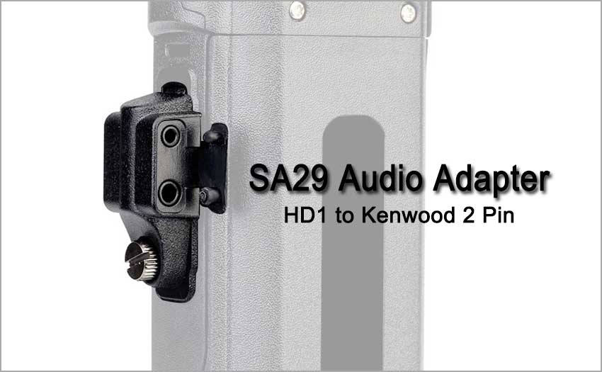 How to use Kenwood 2 Pin Speaker Mic on Ailunce HD1